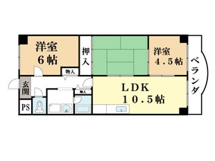 フォレストキタゲンの物件間取画像